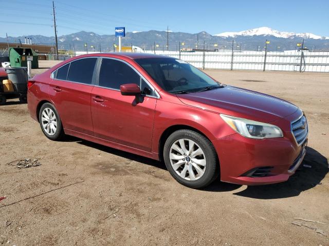  SUBARU LEGACY 2015 Красный
