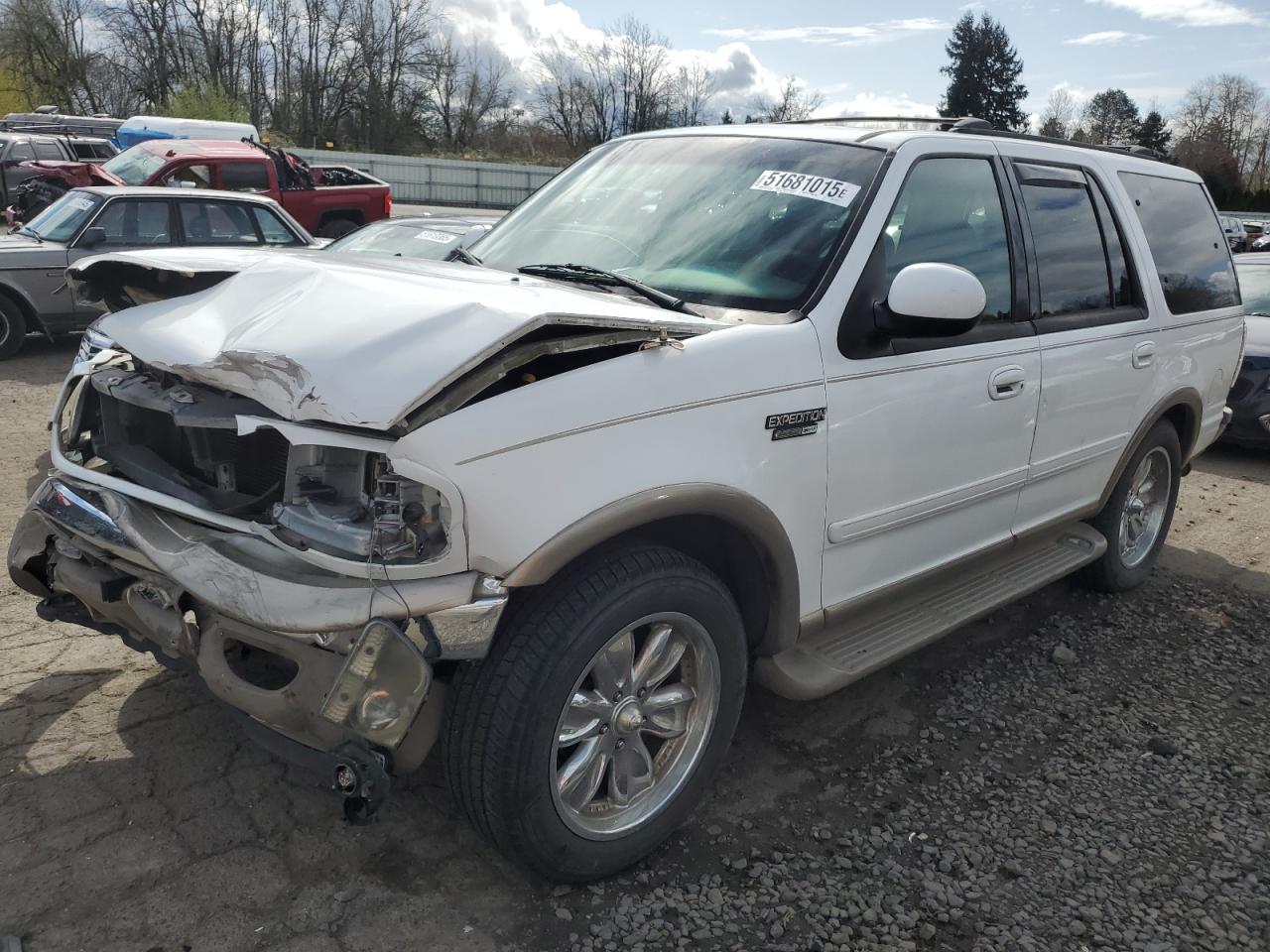 2001 Ford Expedition Eddie Bauer იყიდება Portland-ში, OR - Front End
