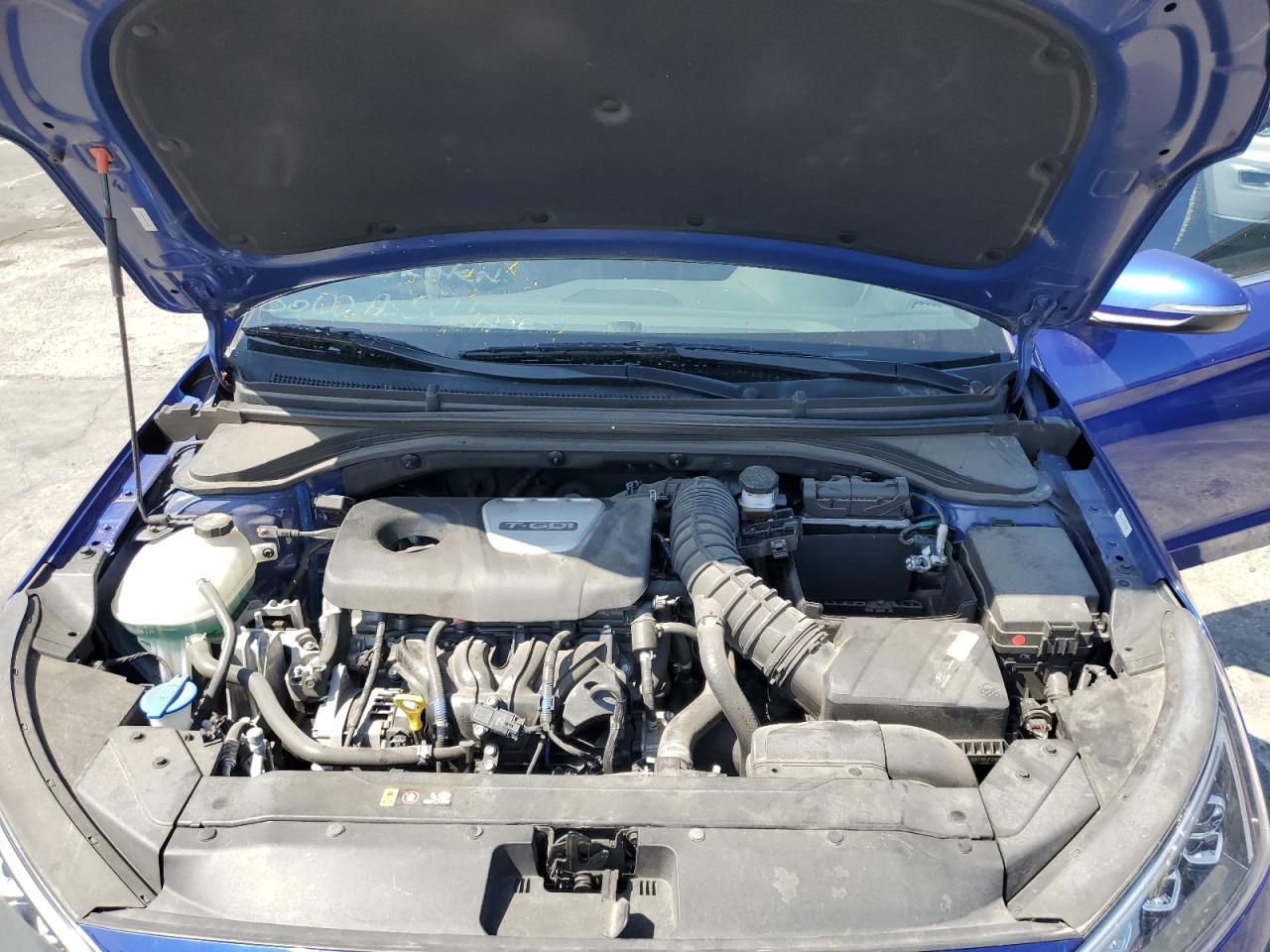 2019 Hyundai Elantra Sport VIN: KMHD04LB6KU869859 Lot: 55132625