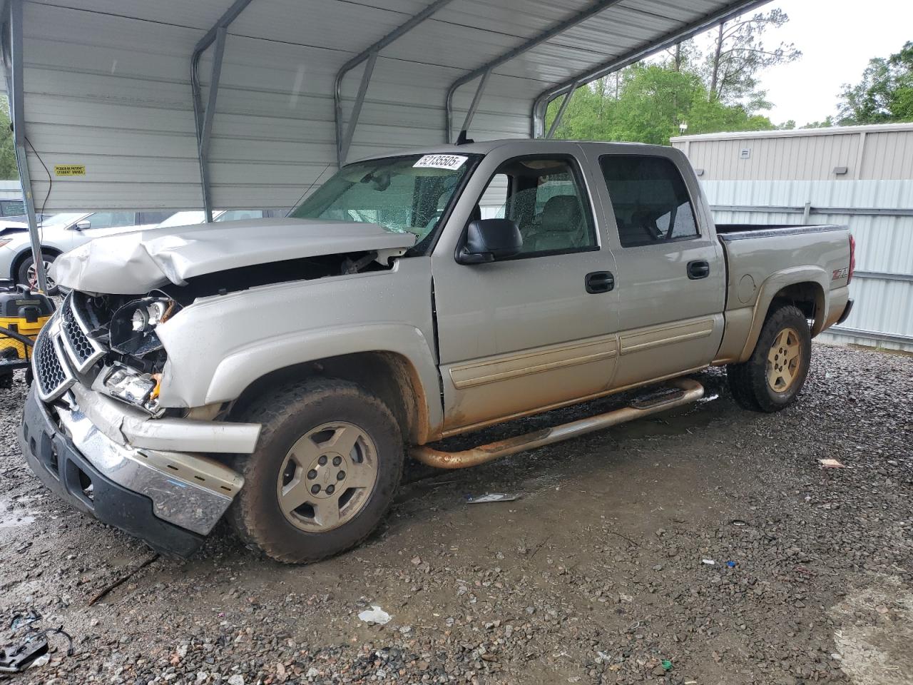 2007 Chevrolet Silverado K1500 Classic Crew Cab de vânzare în Augusta, GA - Front End