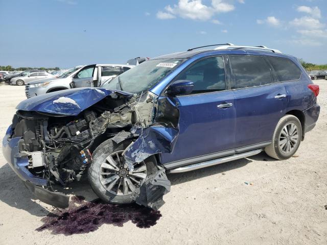  NISSAN PATHFINDER 2018 Синий