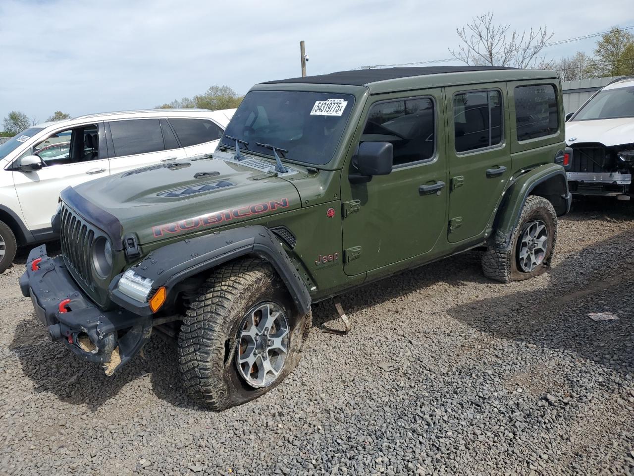 2021 Jeep Wrangler Unlimited Rubicon იყიდება Hillsborough-ში, NJ - Front End