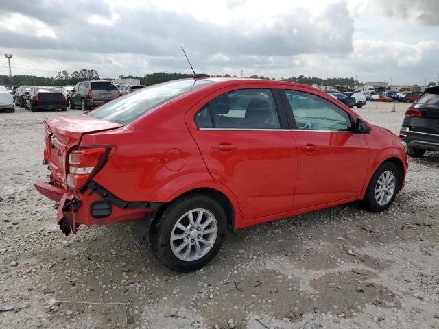  CHEVROLET SONIC 2017 Червоний