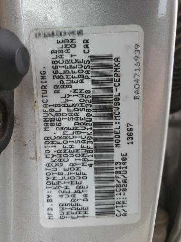 2002 TOYOTA CAMRY LE