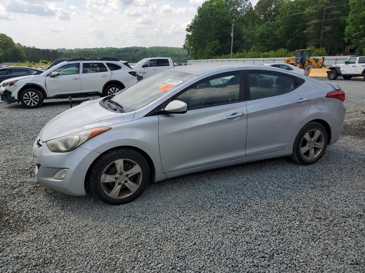 2012 Hyundai Elantra Gls na sprzedaż w Concord, NC - Rear End