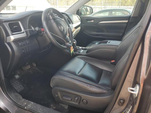  TOYOTA HIGHLANDER 2019 Серый