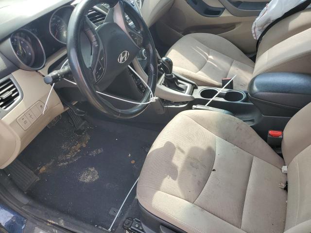  HYUNDAI ELANTRA 2016 Granatowy