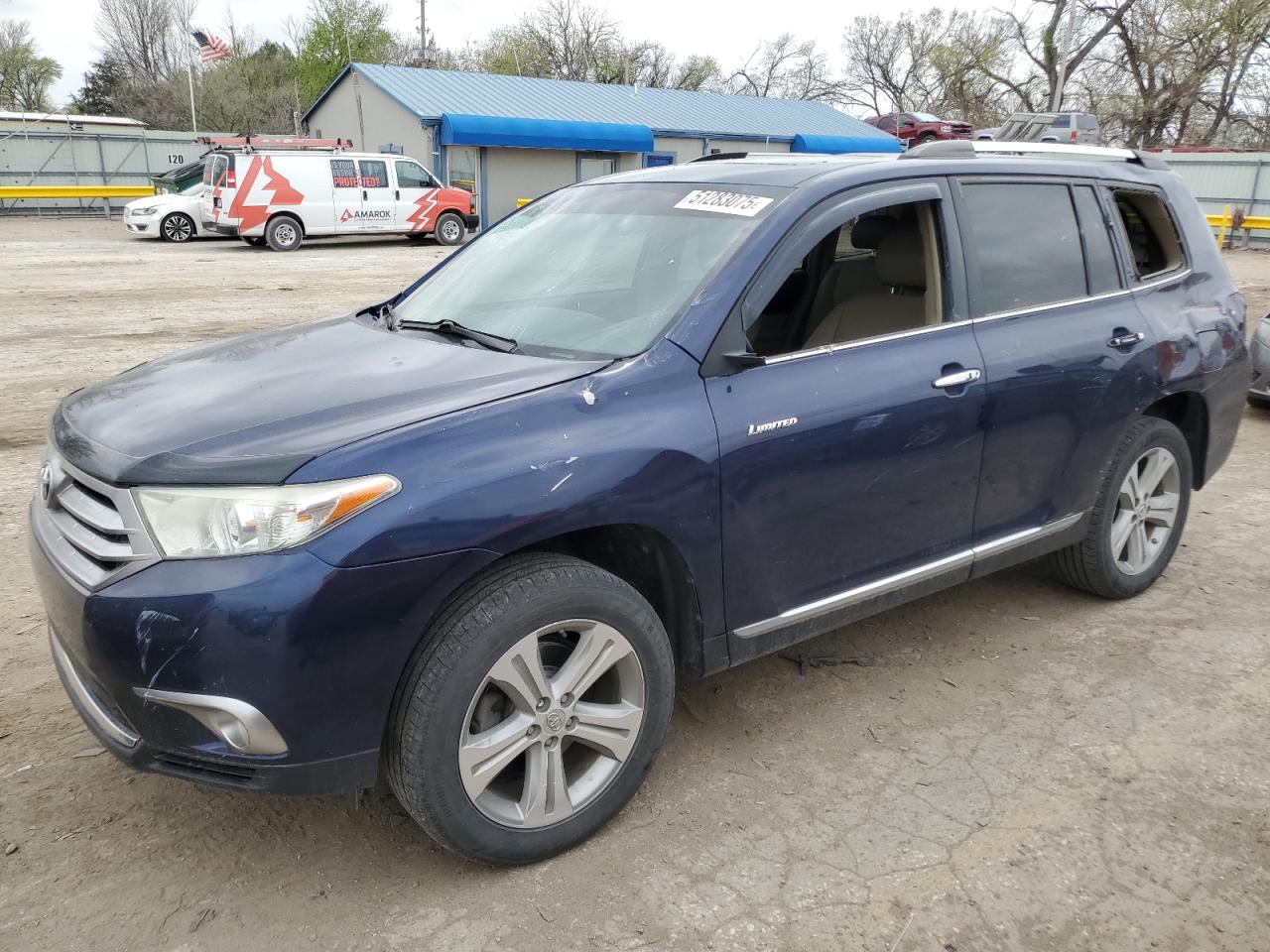 2013 Toyota Highlander Limited   на продаже в Wichita, KS - Rear End