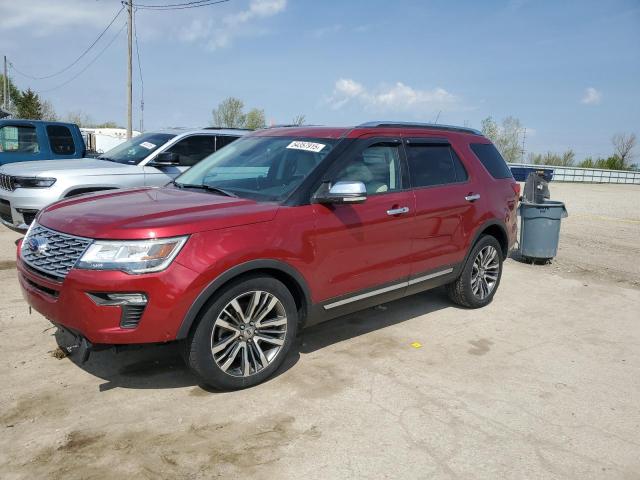  FORD EXPLORER 2019 Czerwony