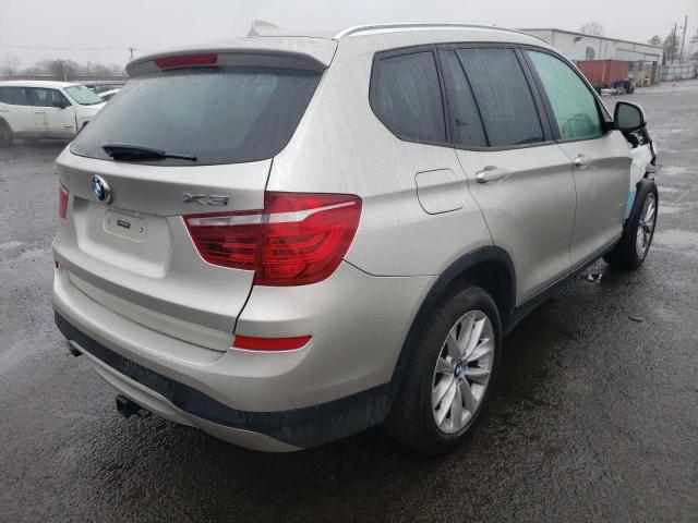  BMW X3 2016 Srebrny