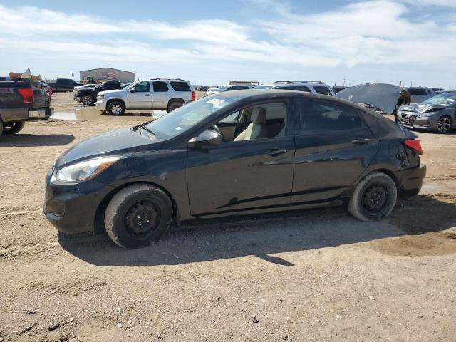 Sedans HYUNDAI ACCENT 2016 Czarny