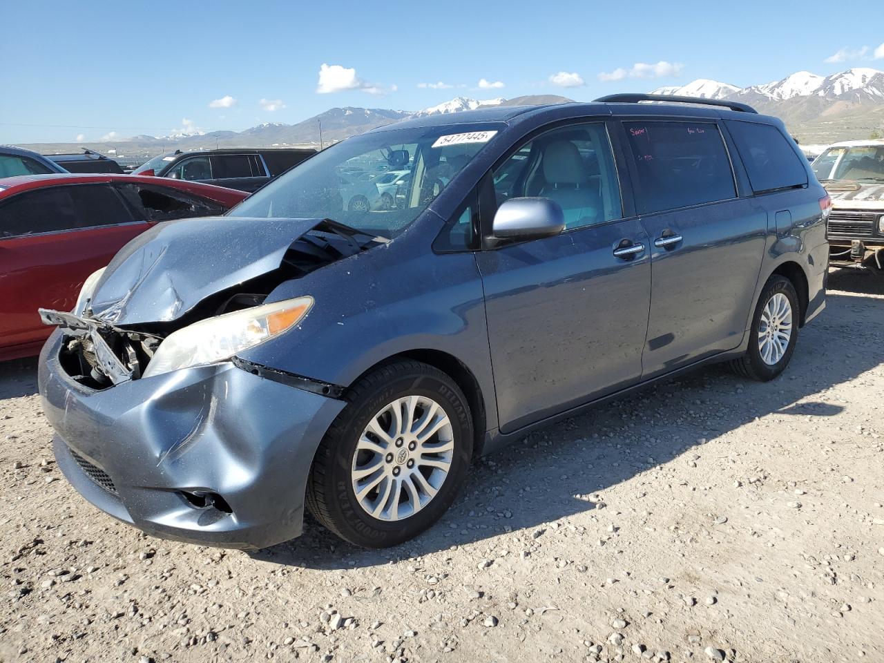 2014 Toyota Sienna Xle VIN: 5TDYK3DC5ES467244 Lot: 54777445