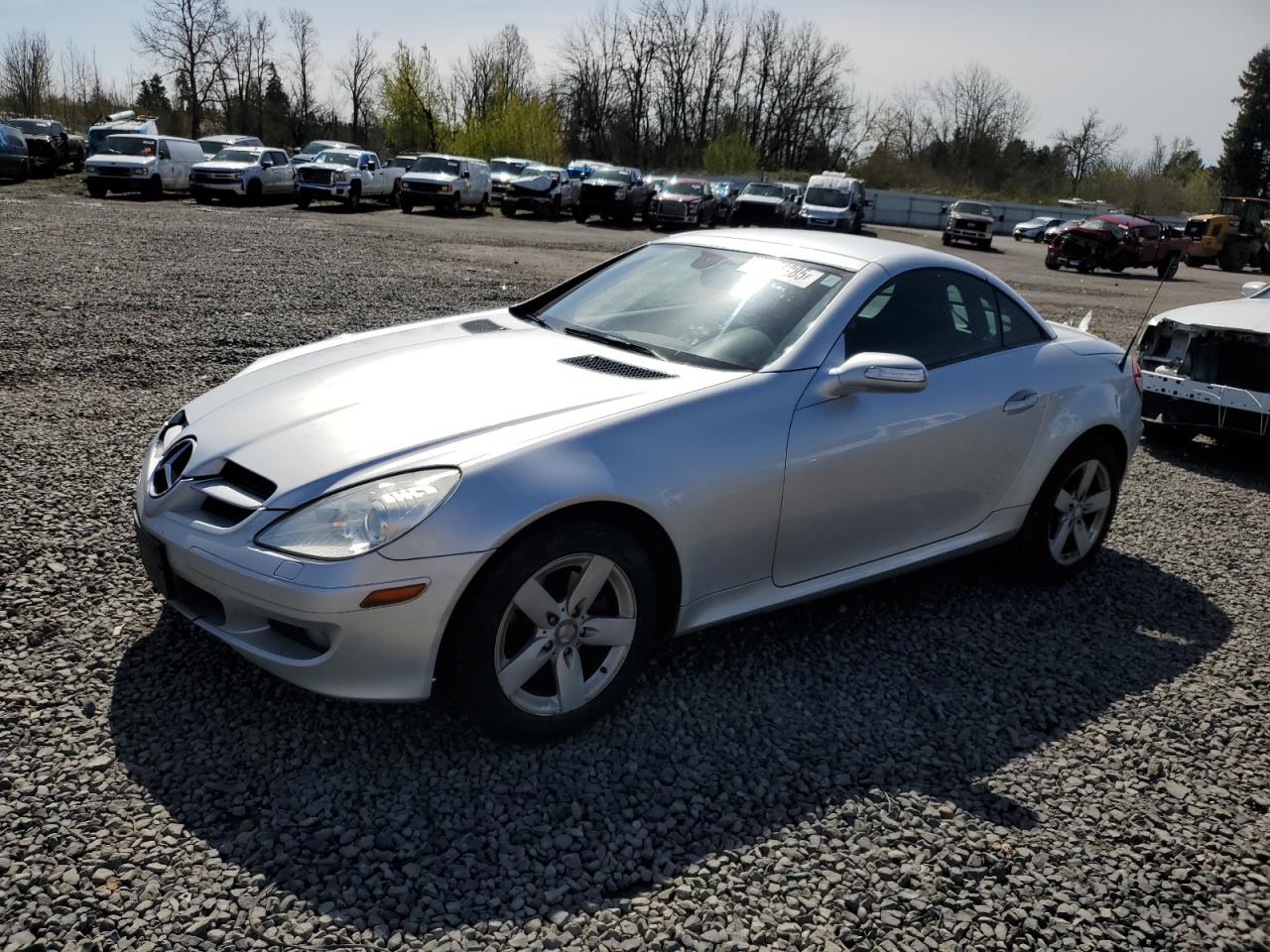 2008 Mercedes-Benz Slk 280 на продаже в Portland, OR - Side