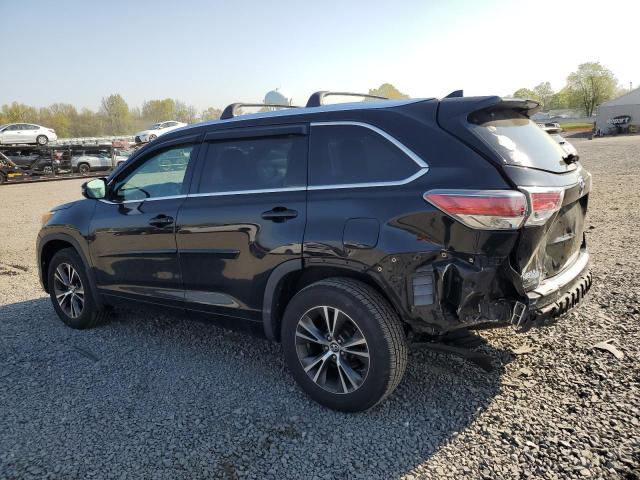  TOYOTA HIGHLANDER 2016 Чорний