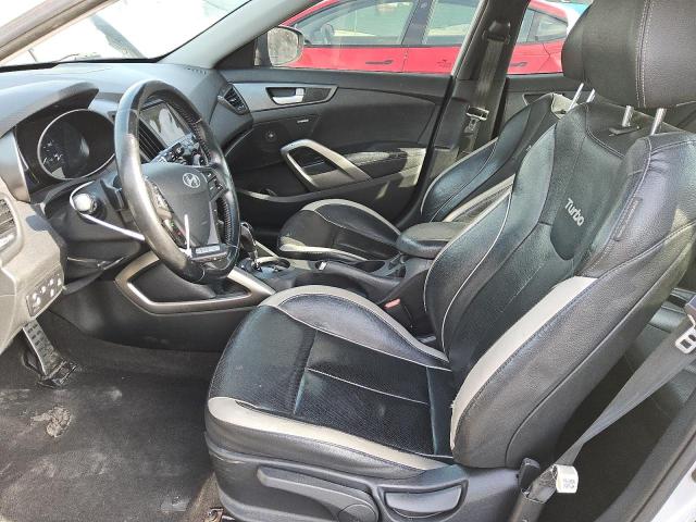 Coupet HYUNDAI VELOSTER 2014 Srebrny