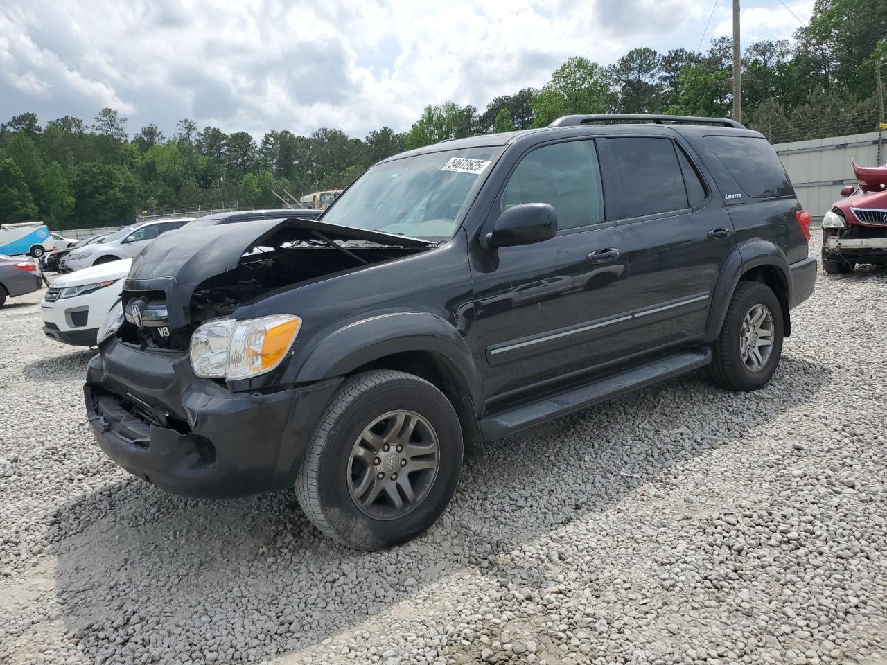 2005 Toyota Sequoia Limited de vânzare în Ellenwood, GA - Front End