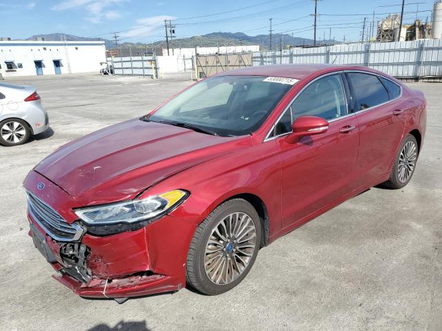  FORD FUSION 2017 Red