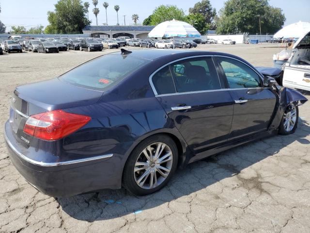  HYUNDAI GENESIS 2012 Granatowy