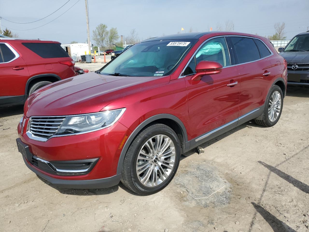 2018 Lincoln Mkx Reserve