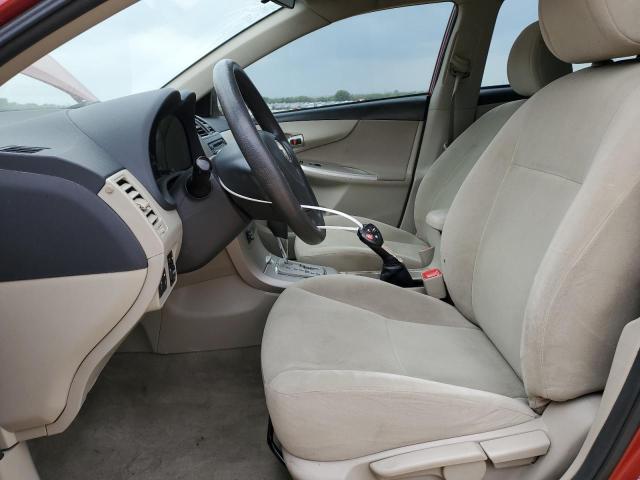  TOYOTA COROLLA 2012 Красный