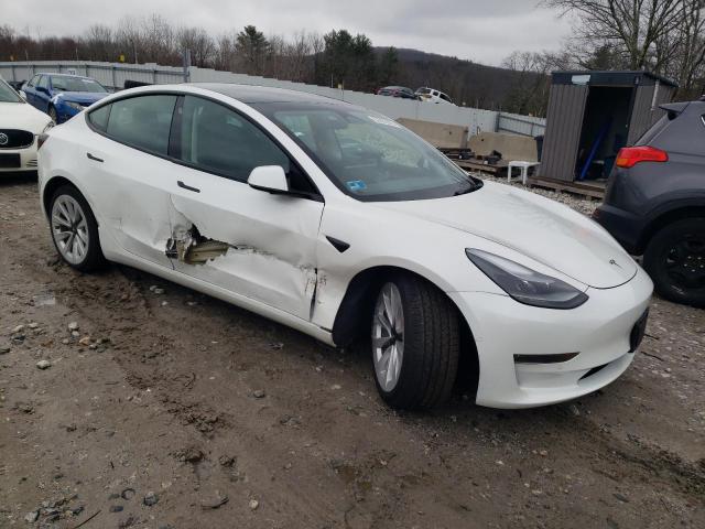  TESLA MODEL 3 2022 White
