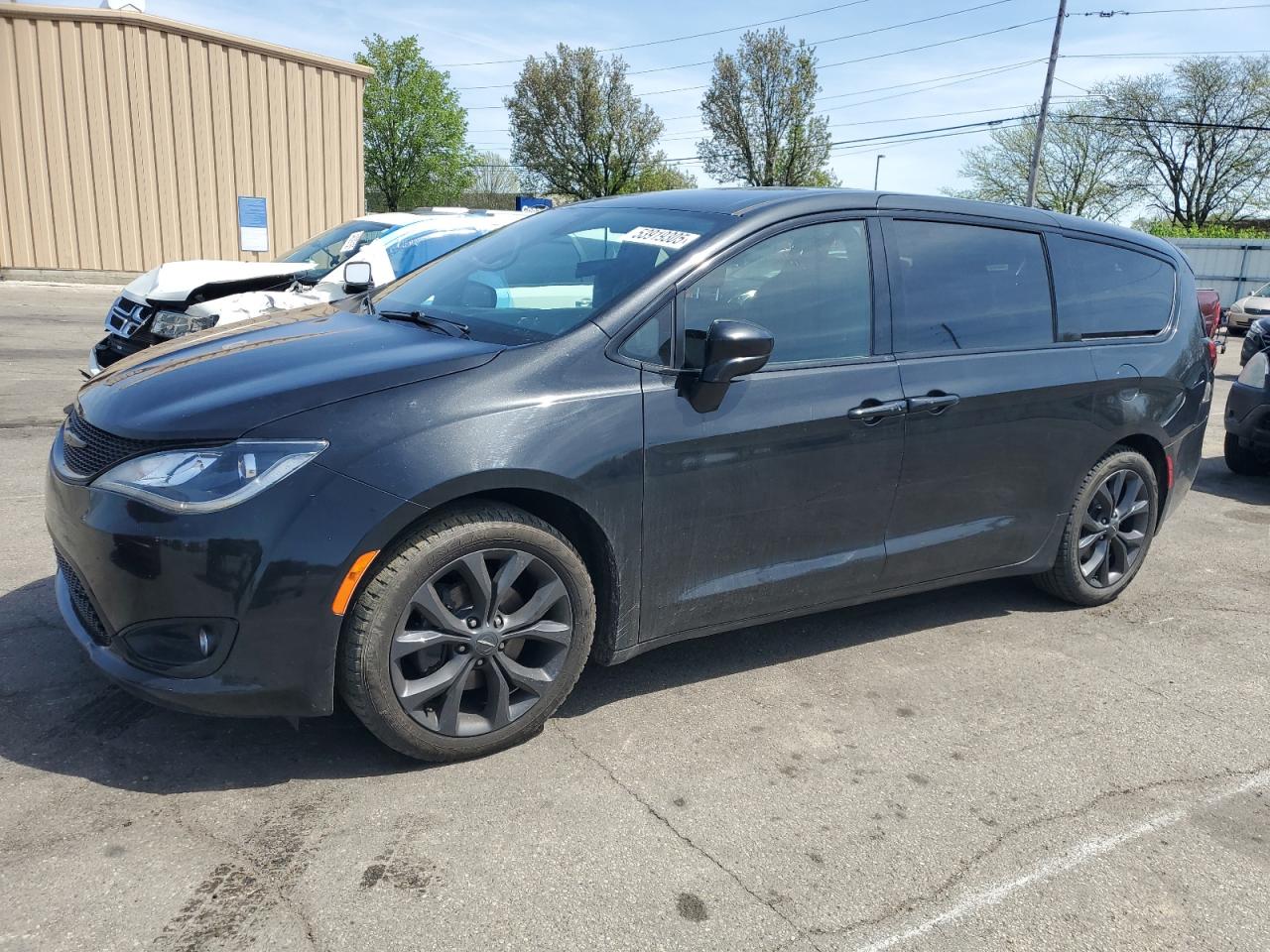 2018 Chrysler Pacifica Touring Plus black null flexible 2C4RC1FG1JR272699 photo #1