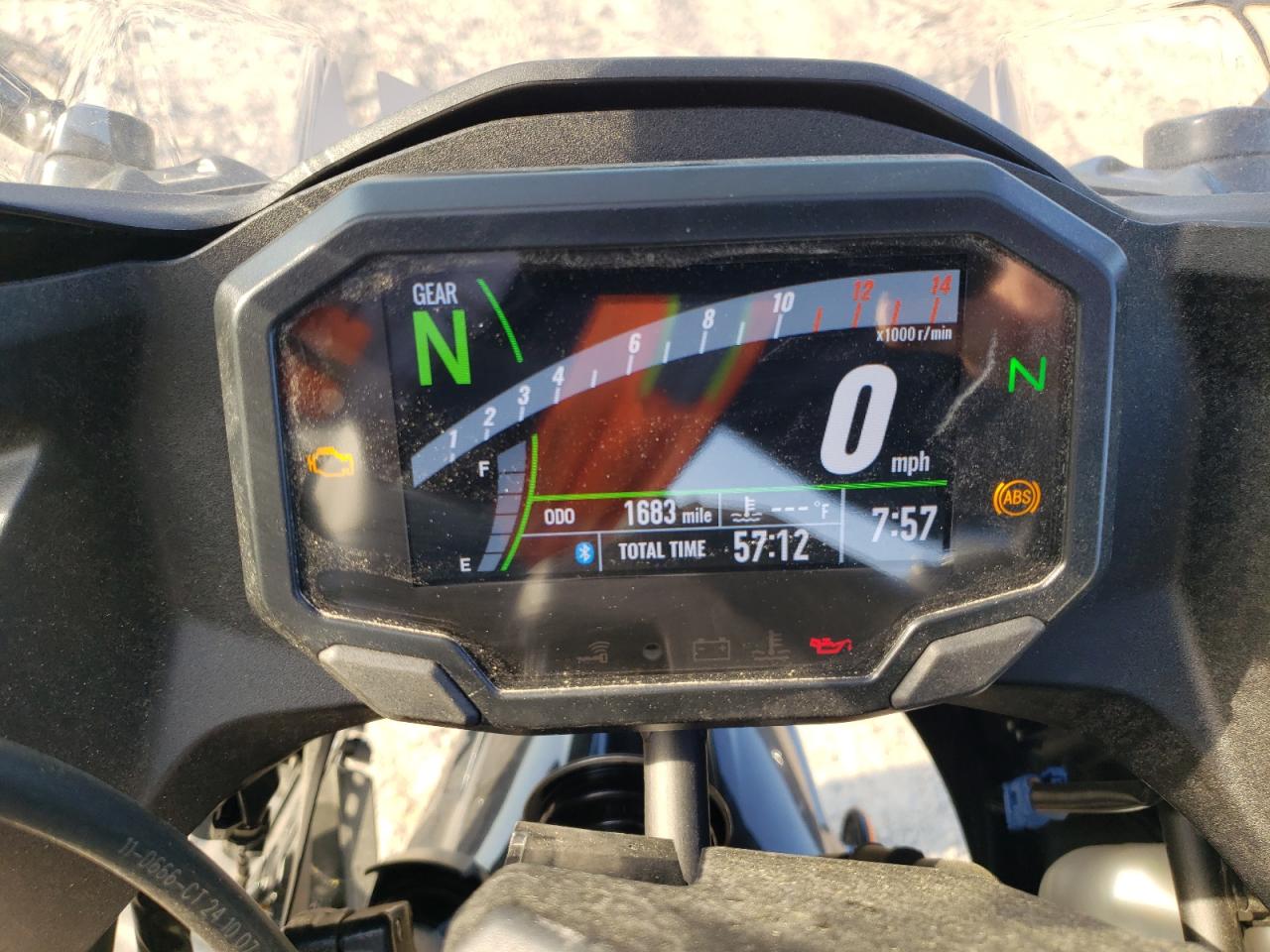 2025 Kawasaki Ex500 A VIN: ML5EXGJ16SDA54672 Lot: 53288285