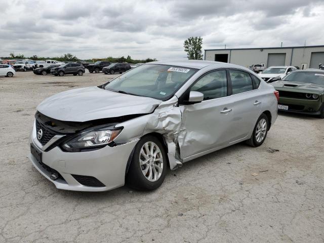  NISSAN SENTRA 2019 Серебристый