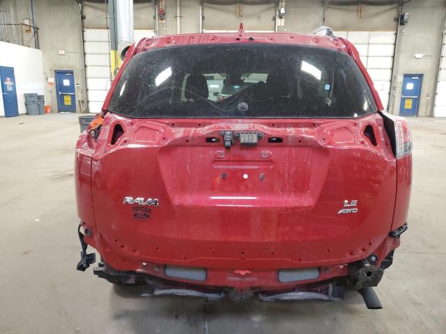  TOYOTA RAV4 2017 Красный