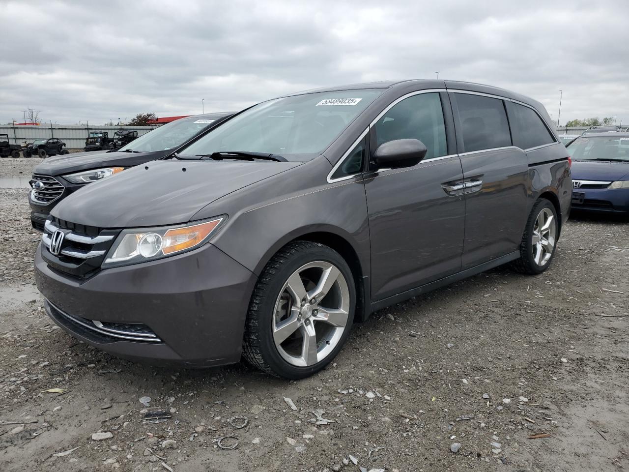 2015 Honda Odyssey Exl за продажба в Cahokia Heights, IL - Hail