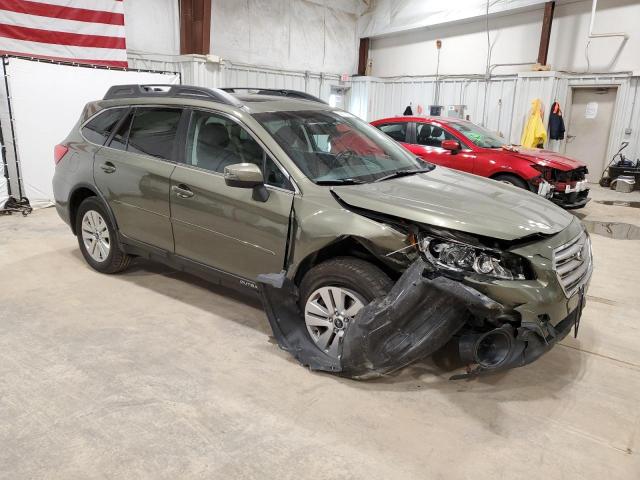 Паркетники SUBARU OUTBACK 2016 Зеленый