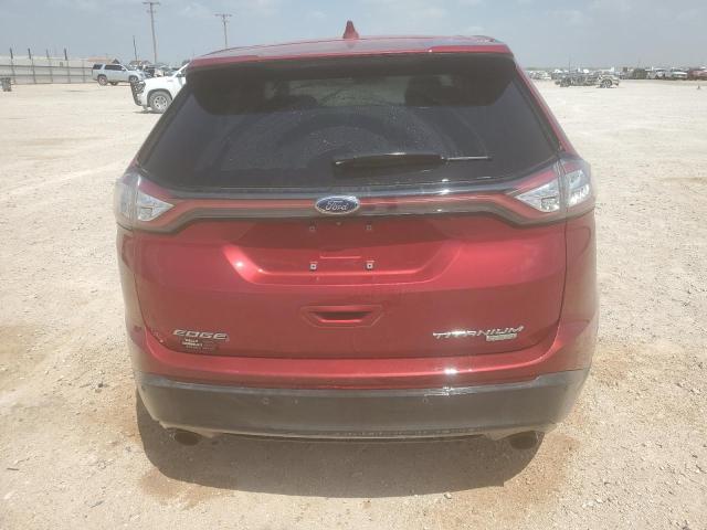  FORD EDGE 2018 Czerwony