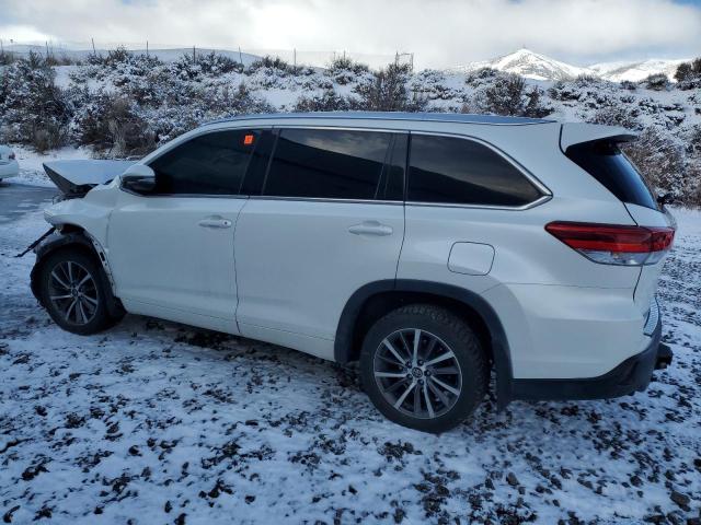  TOYOTA HIGHLANDER 2018 Белы