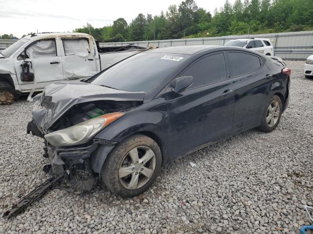 Sedans HYUNDAI ELANTRA 2013 Czarny