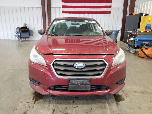 Sedans SUBARU LEGACY 2016 Czerwony