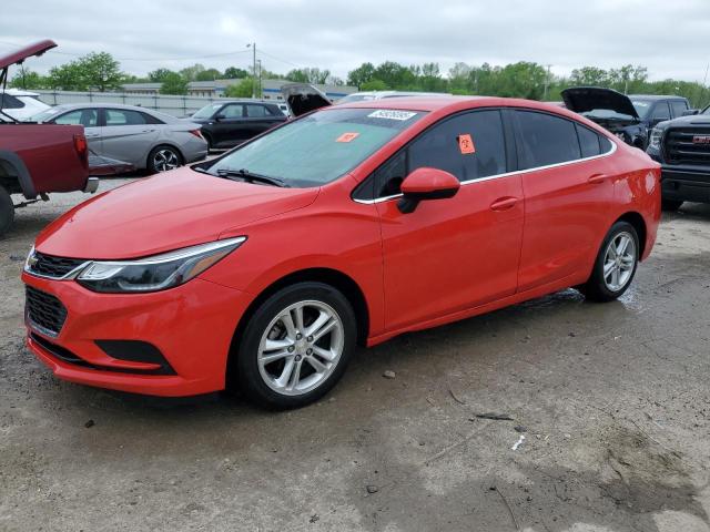  CHEVROLET CRUZE 2018 Червоний