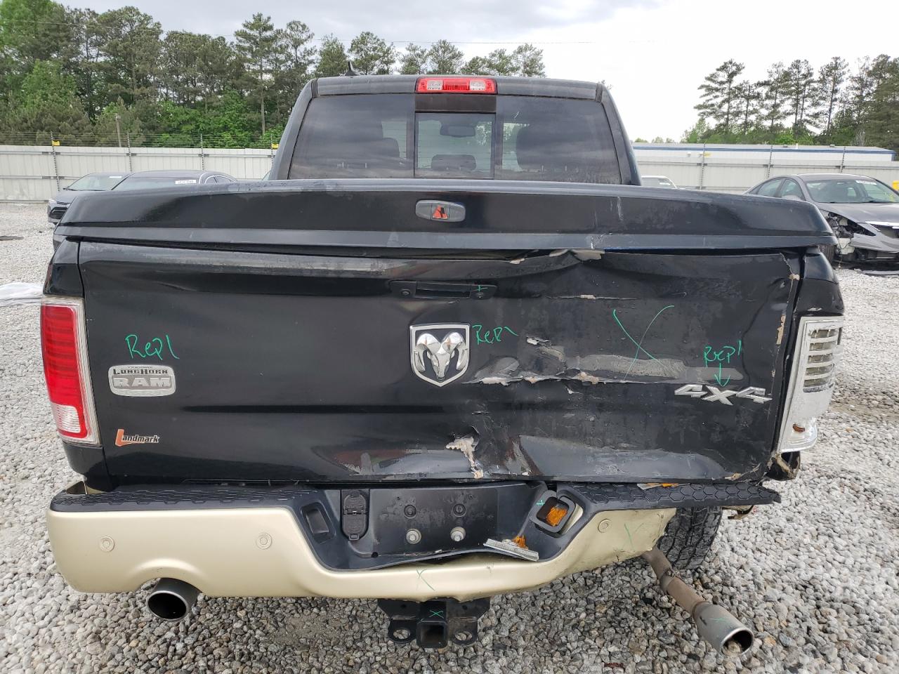 2017 Ram 1500 Longhorn VIN: 1C6RR7PTXHS621131 Lot: 53344475