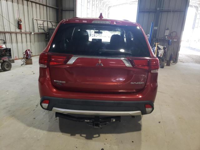 Parquets MITSUBISHI OUTLANDER 2017 Czerwony