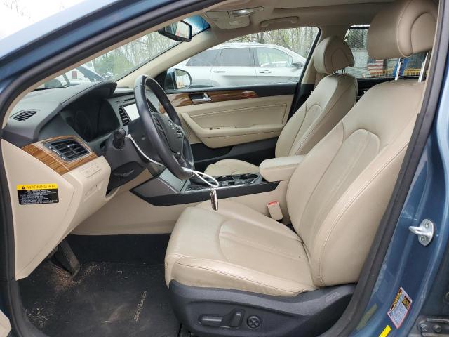  HYUNDAI SONATA 2015 Темно-бирюзовый