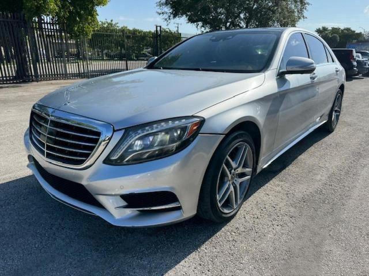 2017 Mercedes-Benz S 550 للبيع في Opa Locka، FL - Water/Flood