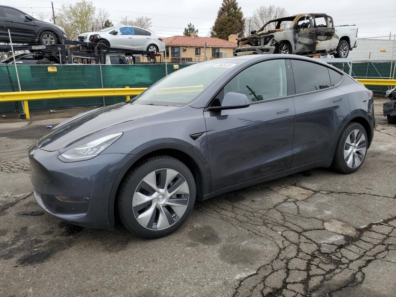2022 Tesla Model Y for Sale in Denver, CO - Side