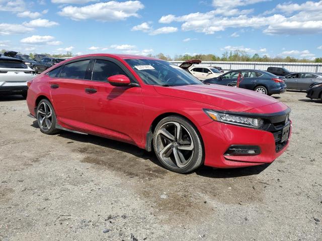  HONDA ACCORD 2019 Czerwony