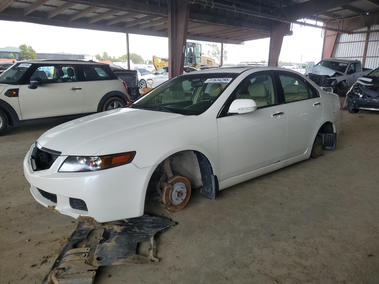 2005 Acura Tsx за продажба в American Canyon, CA - Vandalism