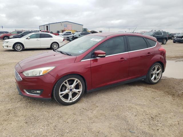 Hatchbacks FORD FOCUS 2015 Czerwony
