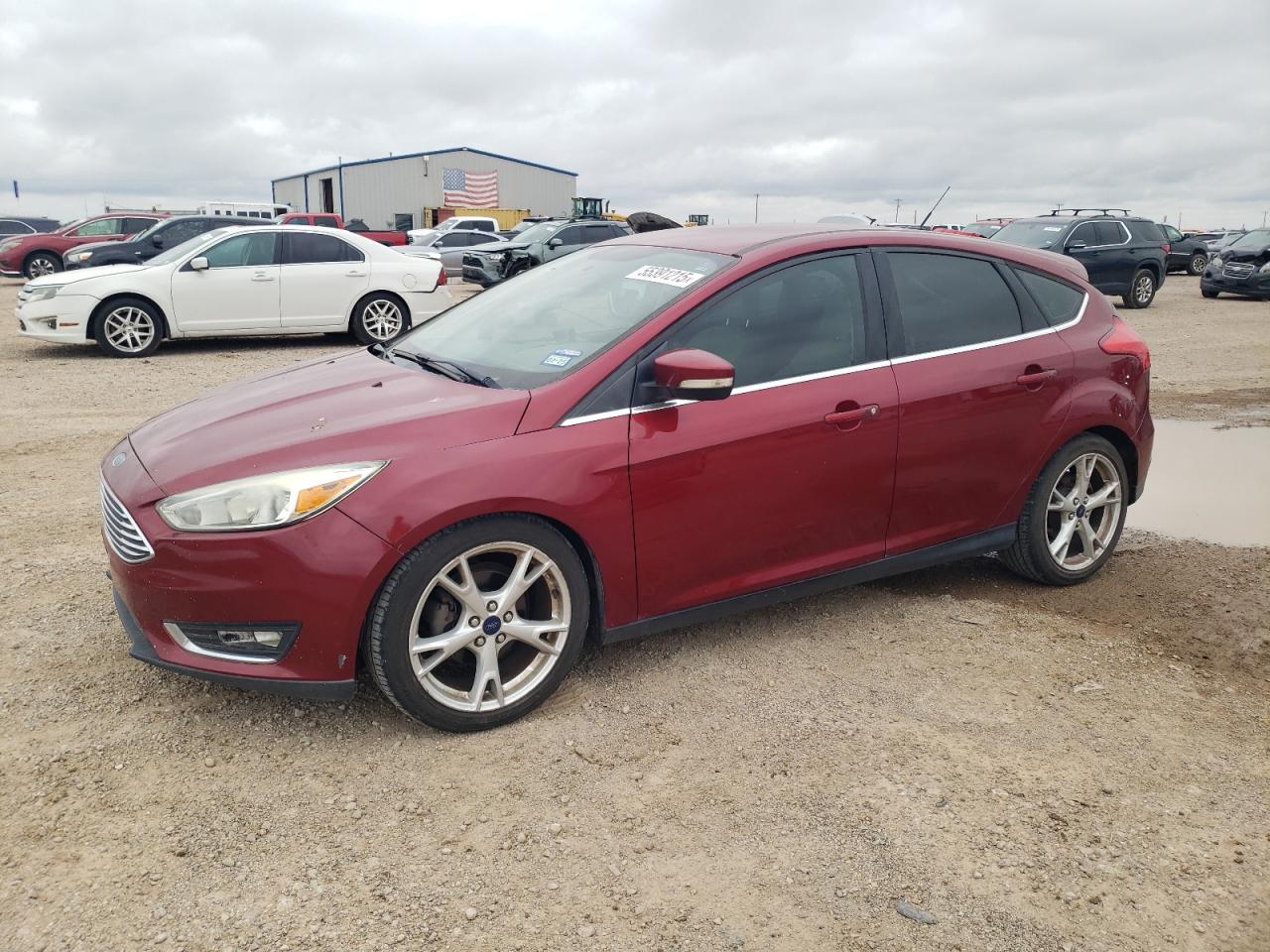 2015 Ford Focus Titanium იყიდება Amarillo-ში, TX - Rear End