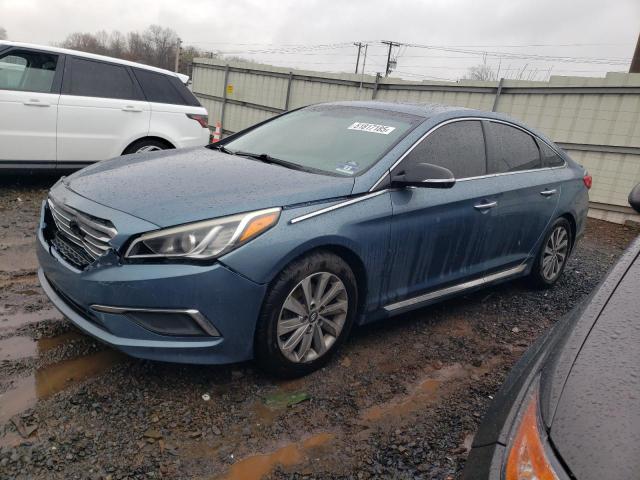 Седаны HYUNDAI SONATA 2017 Синий