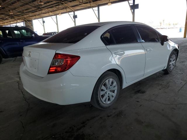 Sedans HONDA CIVIC 2012 White