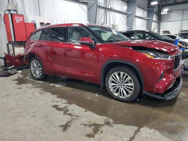  TOYOTA HIGHLANDER 2022 Красный