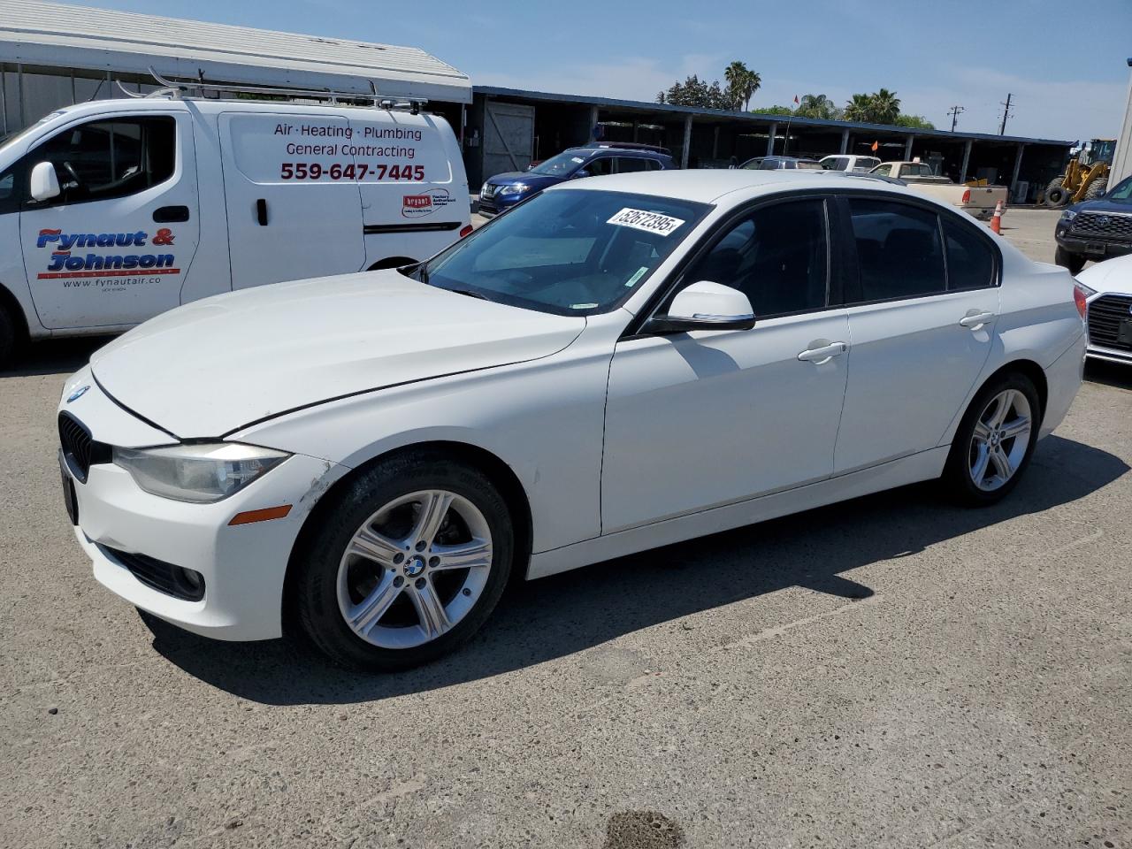 2014 Bmw 328 I Sulev იყიდება Fresno-ში, CA - Burn - Engine