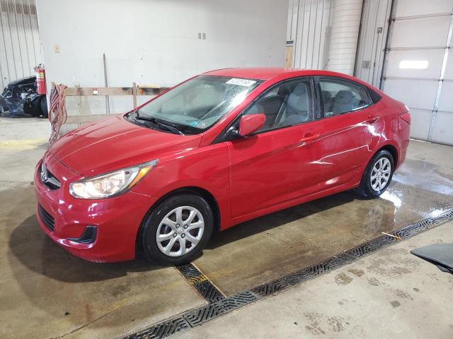  HYUNDAI ACCENT 2013 Червоний